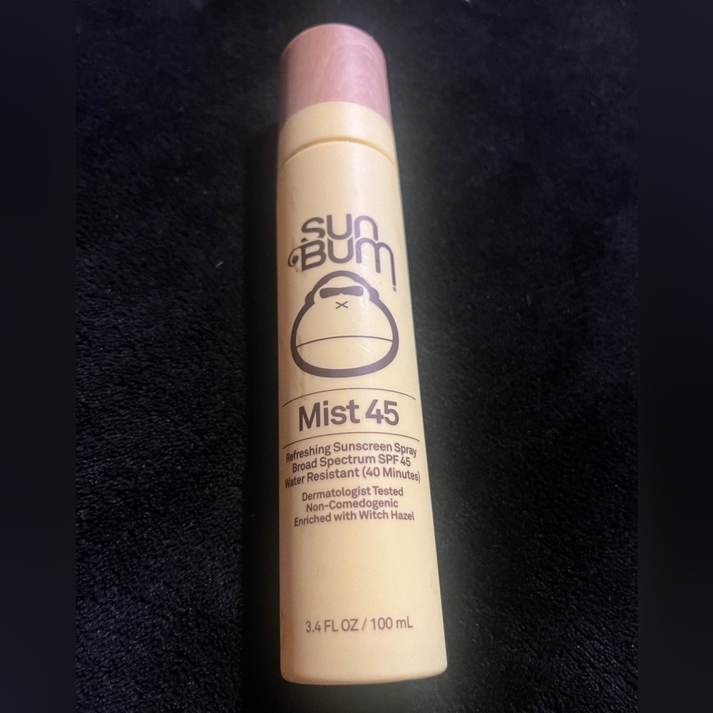 Sun Bum Mist 45 Sunscreen Spray Broad Spectrum SPF 45 3.4FL oz New